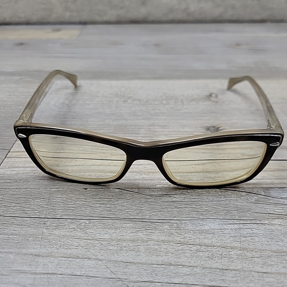 Ray-Ban RB5255 5075 Eyeglasses Frames Only Tortoise Women 51-16-135mm Full Rim - Picture 2 of 11